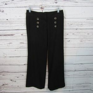 Express Design Studio black sailor lace-up pants